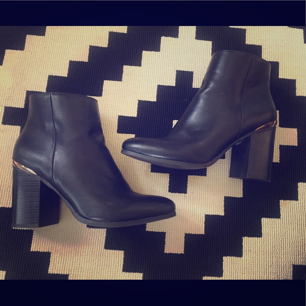 Black booties